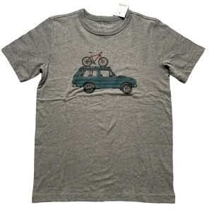 NWT Crewcuts Outlet Summer Bike Shirt M (8-9)